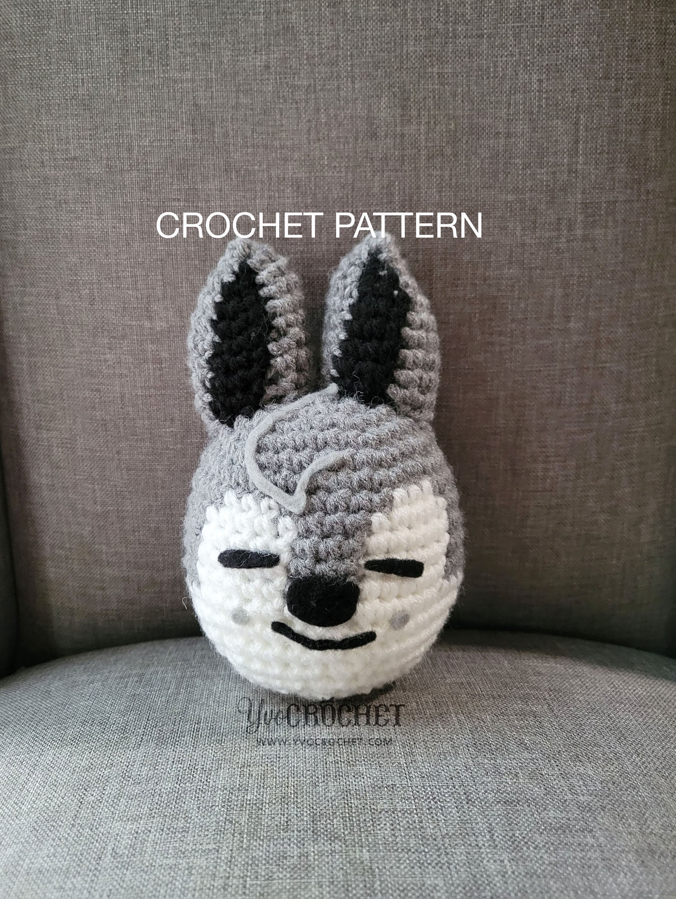SKZOO Wolf Chan Crochet Pattern - Etsy
