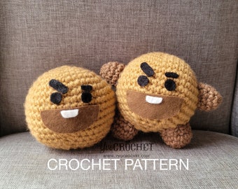 BT21 Shooky Crochet Pattern