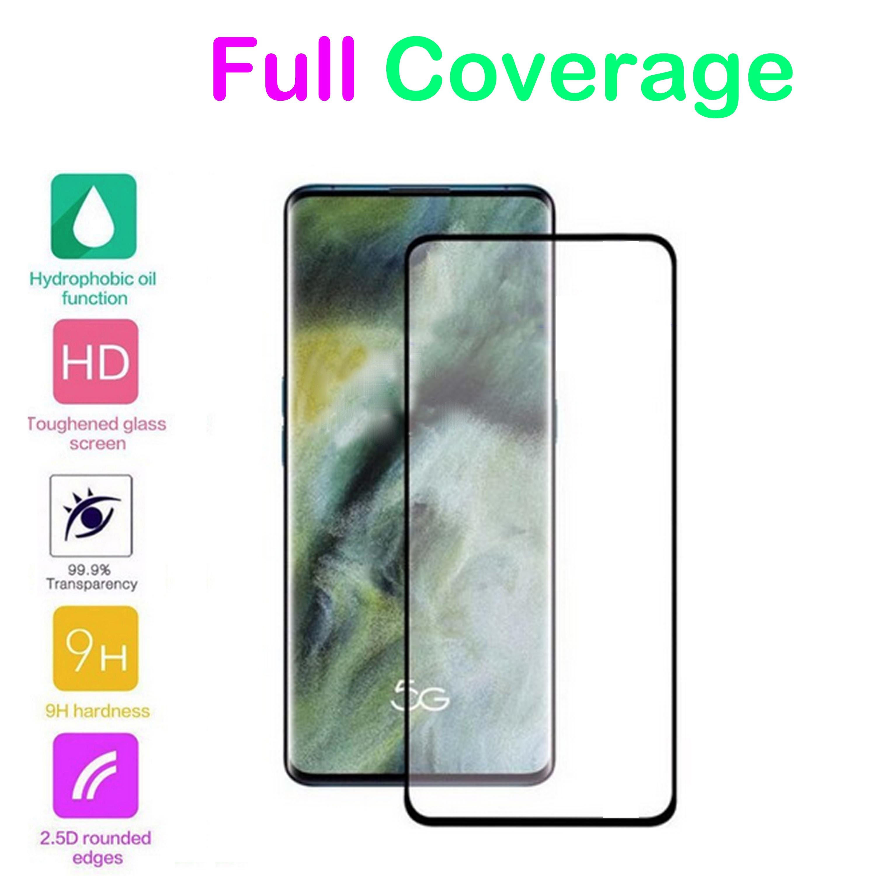 PELLICOLA IN VETRO TEMPERATO CURVO PER OPPO