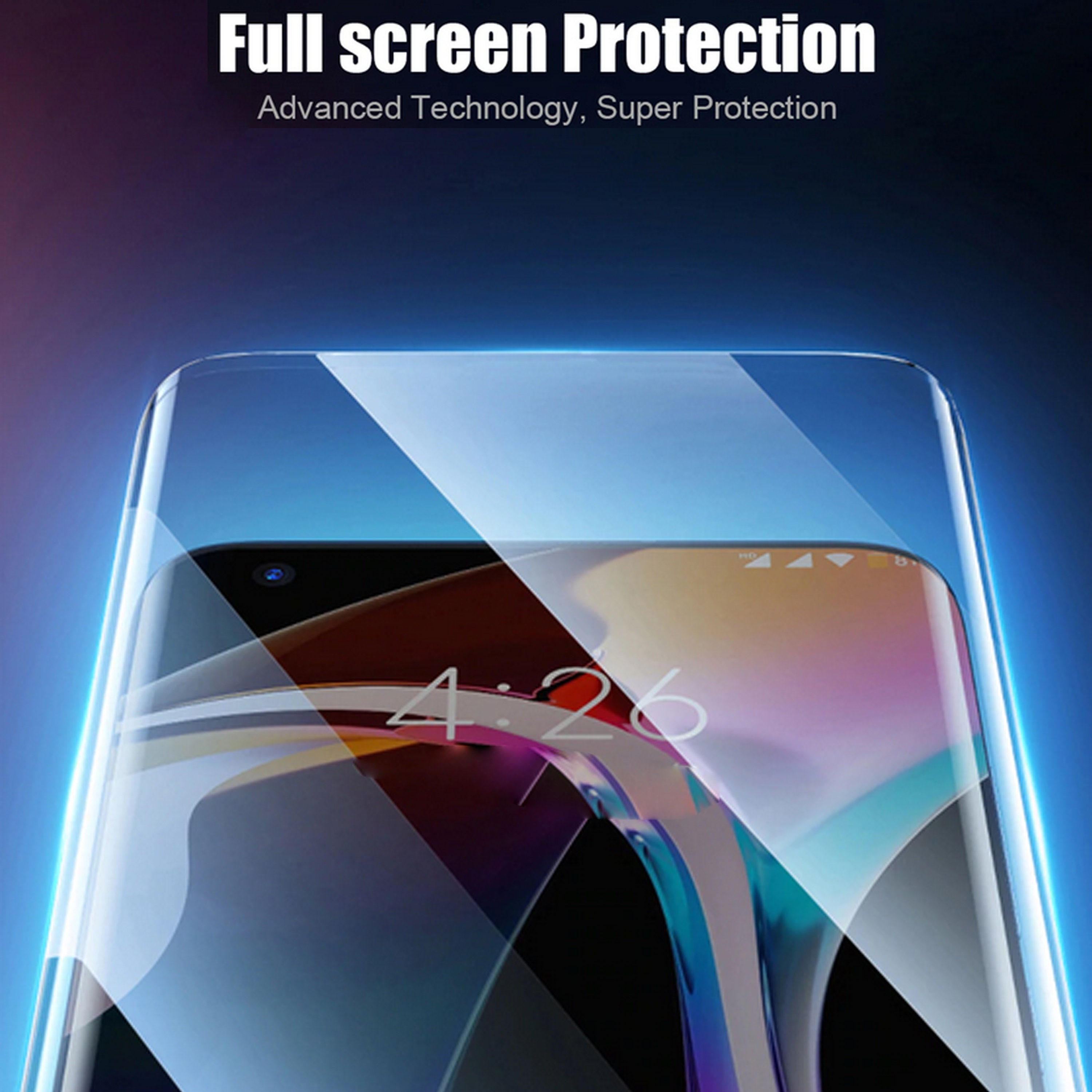 4x Savvies Full-Screen Pellicola Protettiva per Oppo Find X3 Pro