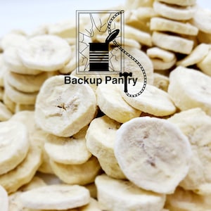 6oz Freeze Dried Organic Bananas