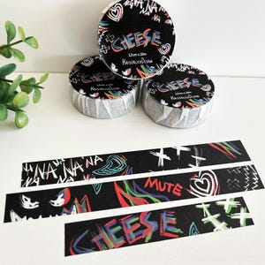 Washi Tape (Cheese & Joker), KPOP, K-Pop, Stray Kids, SKZ, Stay, Washitape, Comic, Cartoon, Art, Kunst, Photocard, Boygroup, SKZ Shop