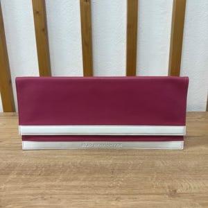 Leather handbag, leather clutch, leather wallet, pink leather wallet, clutch bag, leather clutch, party bag, Elio Berhanyer bag