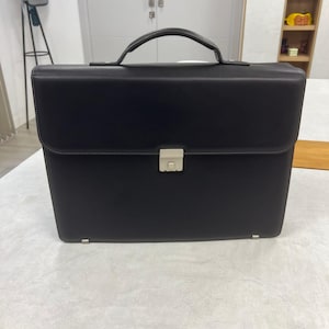 Mallette de médecin en cuir, sac de voyage de médecin noir, sac de médecin en cuir noir, sac Gladstone vintage, sac suspendu vintage, sac de médecin en cuir, sac