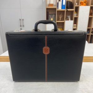 Mallette de médecin en cuir, sac de voyage médical marron, sac de médecin en cuir marron, sac Gladstone vintage, vintage Umhängetasche, Leder Arzttasche, sac