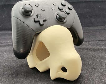 3D Printed Cubone-Inspired Console Controller Holder | Perfect for Gamers and Pokémon Fans | Not affiliated with Nintendo or Pokemon