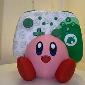 3D Printed Kirby Controller Holder: Gaming Console Accessory