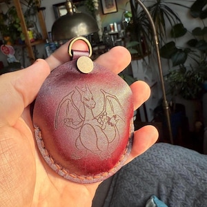 Stylish Leather Case for Pokemon Go Plus  - Catch 'Em All in Style!