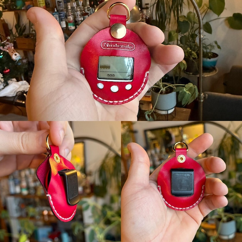 Elegante funda de cuero para Pokémon Pokewalker: ¡da un paso con estilo! imagen 4