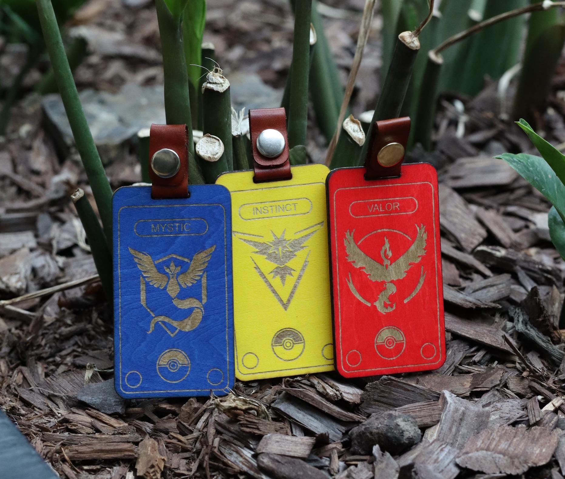 Custom Wooden Tag for Pokemon Go Trainers - Explore in Style with Your Friend Code!