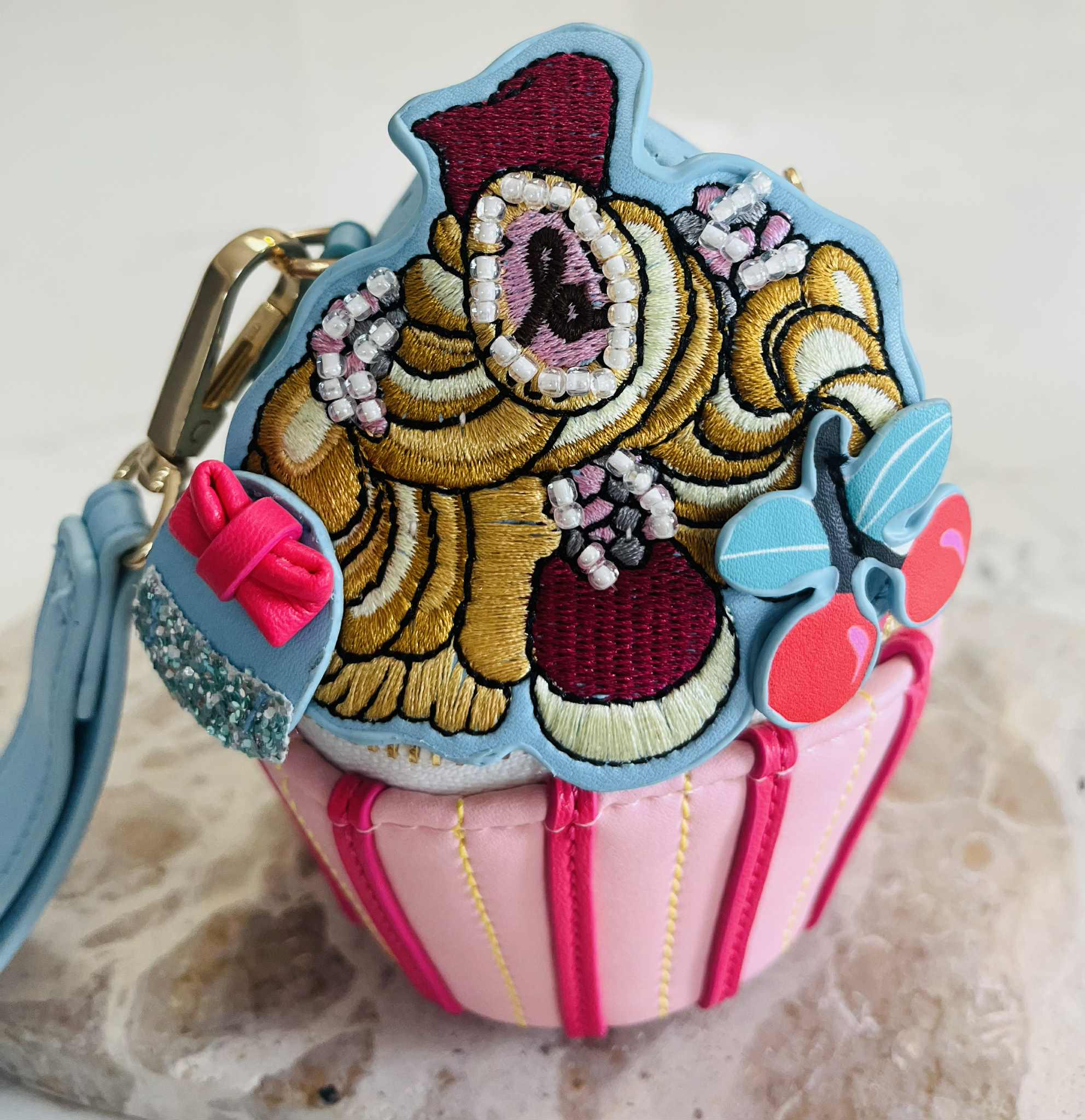 Cupcake Bag, Blue Bag, Pink Bag, Theme Bag, Girls Bag, Food, Different, Fun Bag, Sweets, Treats, Handbag, Gift, Birthday