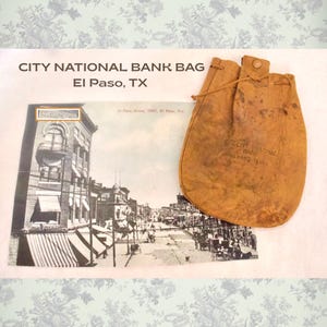 Vintage Bank Bag - Etsy