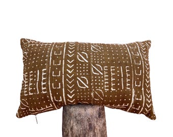 African Pillow, Mudcloth Pillow Cover, Decorative pillow Covers, Boho Throw Pillow, Mudcloth Pattern Cushion