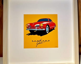 Karmann Ghia graphic print