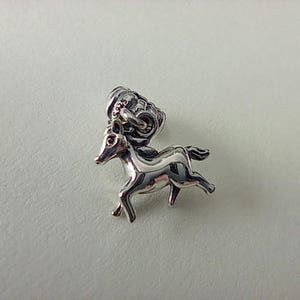 tags pandora silver charm buddy cute horse dangle