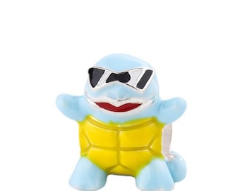 Charm Pandora de Tortuga y Ardilla - Charm de plata de ley 925 para pulsera Pandora - Regalo para ella - Regalo de Navidad - Regalo de cumpleaños