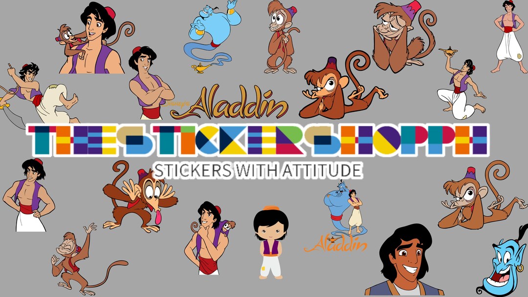 Aladdin Cartoon Sticker Bundle SVG PNG PDF digital Download Etsy UK Aladdin Cartoon Sticker Bundle SVG PNG PDF digital Download Etsy UK
