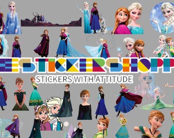 Frozen Bundle, Best Sticker Design All Anime Design, Png , Specially- Anime Sticker,Ultimate Anime Sticker Design Bundle