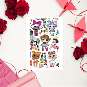L.O.L surprise 1- Sticker sheet