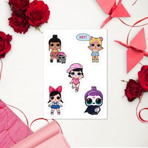 L.O.L surprise 2 - Sticker sheet