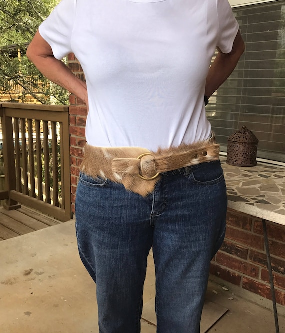Hide belt hotsell