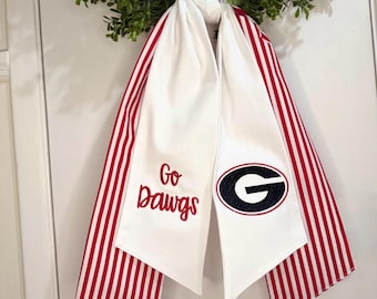 Georgia Wreath Sash