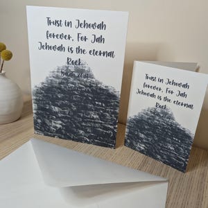Biglietto di incoraggiamento dei Testimoni di Geova, la vita migliore di sempre, biglietti di auguri JW, buono regalo per la convention, JWCard