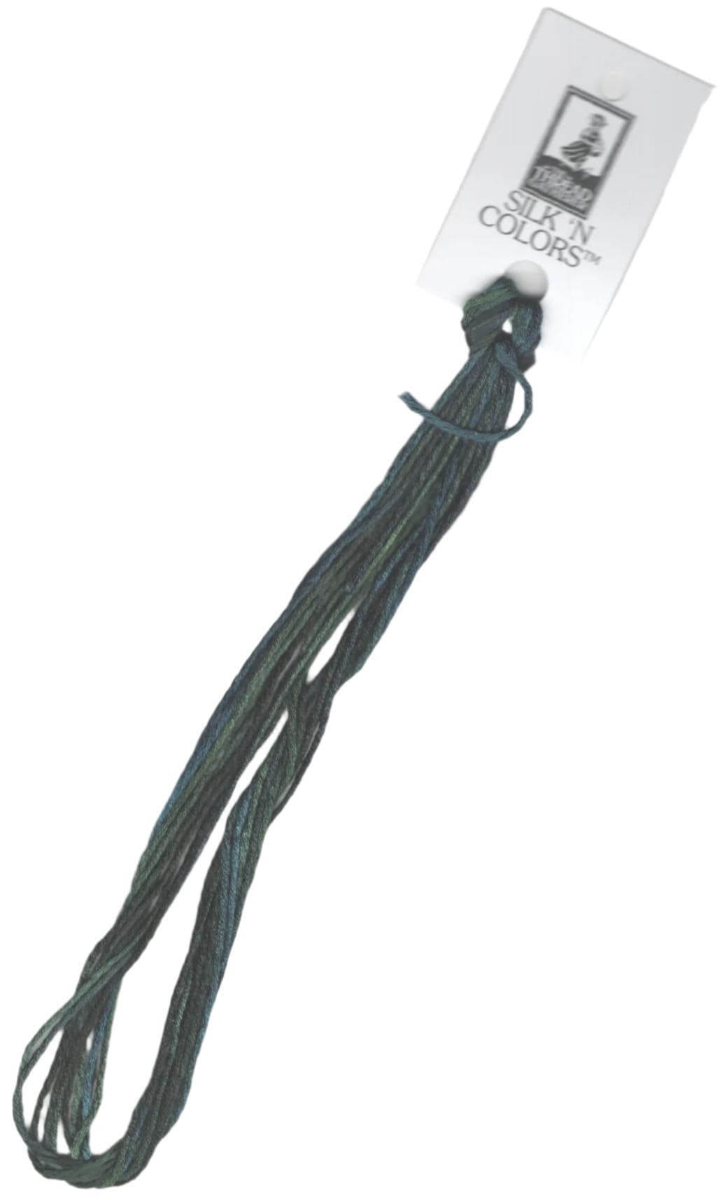 Tapestry Green Silk Embroidery Floss, Hand-dyed Threadgatherer, 5