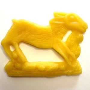 Little Goat Beeswaxer. Hand Poured Beeswax Thread Conditioner by The ThreadGatherer. Thread Wax.