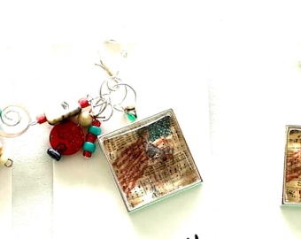 Scissor Fobs Americana Themed by The Thread Gatherer