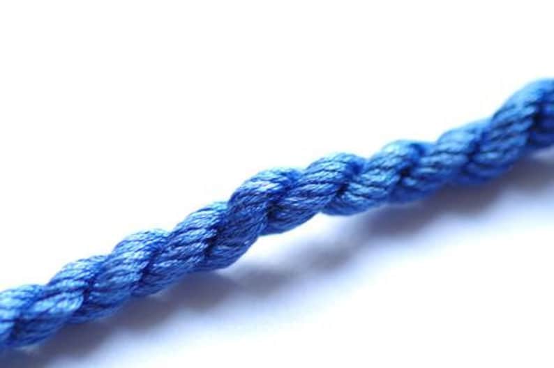 Needlepoint Cross Stitch Thread By TheThreadGatherer. Silk /'n Colors 358 Indigo Nights Silk Embroidery Floss.Hand Dyed Floss