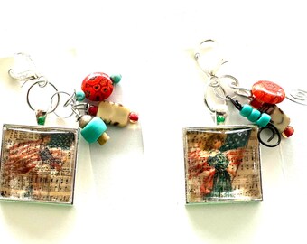 Scissor Fobs Americana Themed by The Thread Gatherer