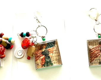 Scissor Fobs Americana Themed by The Thread Gatherer