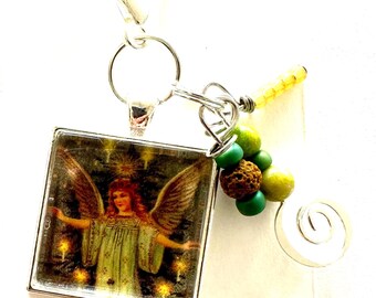 Angel Scissor Fob by The Thread Gatherer