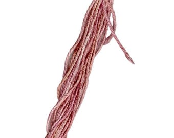 SNC 372 Winter Rose Silk Embroidery Floss, Hand Dyed Thread Gatherer