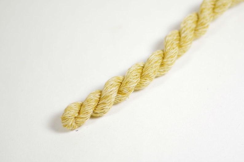 Canvas Work OL 011 High Desert Grass Oriental Linen Hand Dyed by TheThreadGatherer Stitch Thread Embroidery Floss and Needlepoint.