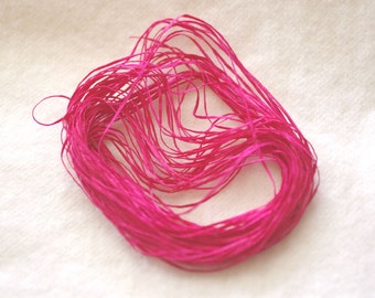 Sea Grass by The ThreadGatherer. SEA Popsicle Pink. 100% cotton fiber.