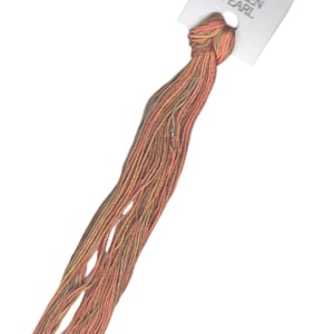 Autumn Honey SP5 069. Silk Pearl 5 A Hand Dyed by The Thread Gatherer.  Floss. Embroidery Floss. Embellishment. Crazy Quilting.