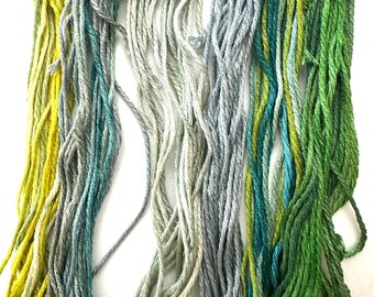 Spring Show Thread Pack hand dyed by The ThreadGatherer
