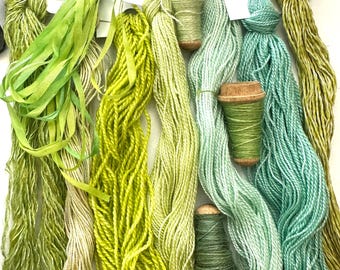 Fairy Glen Thread Pack hand dyed by The ThreadGatherer
