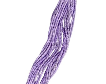 SNC 190 My Ladies Violet  Silk Embroidery Floss: Hand-Dyed 12-Ply Thread