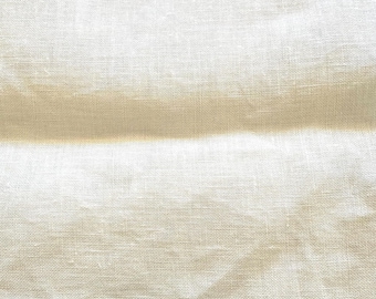 Vanilla| 36 count Hand Dyed Linen Fabric for Cross Stitch