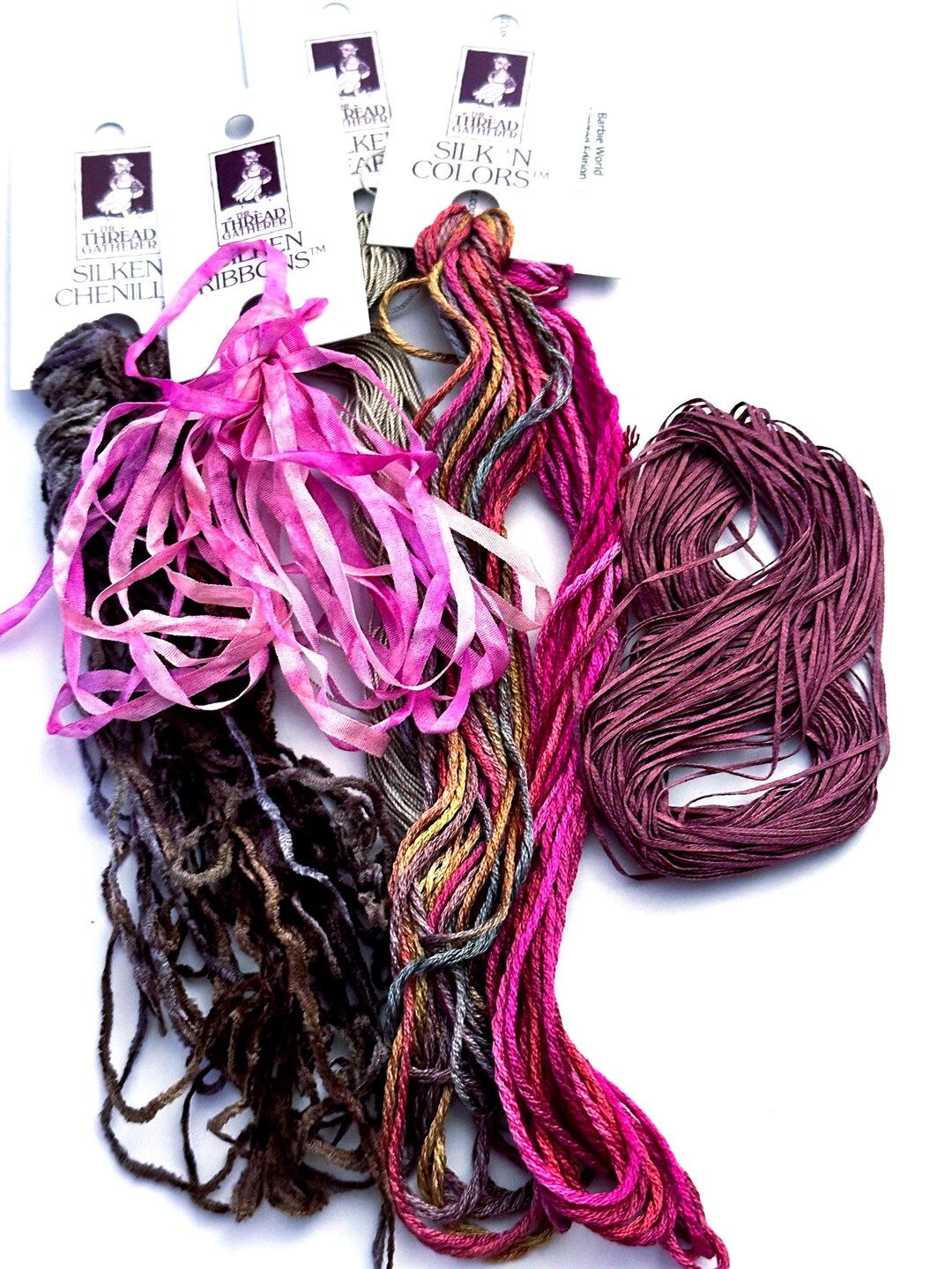 Victorian Thread Victorian Age Variety Thread Pack Hand Dyed by the Threadgatherer - Etsy