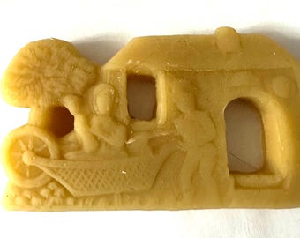 House and Boat Beeswax Thread Conditioner, Hand Poured