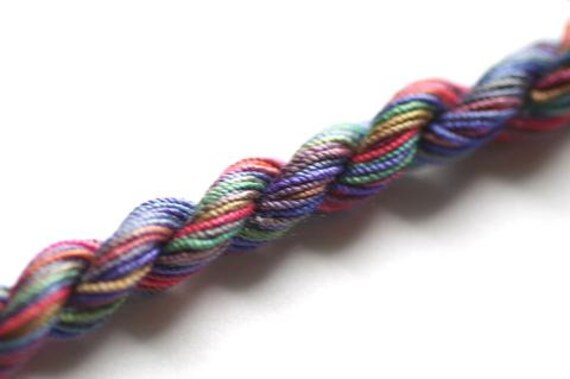 Cross Stitch Thread Hand Dyed by TheThreadGatherer Canvas Work and Needlepoint. Embroidery Floss OL 016 Seafoam Green Oriental Linen