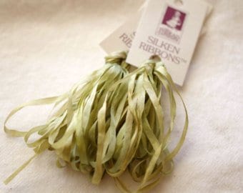Silken Ribbons 4mm & 7mm by The ThreadGatherer. SR4 133 Ozark Springs