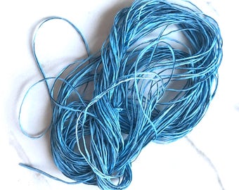 Sea Grass by The ThreadGatherer. SEA 202 Glacier Water. Cotton Thread. Cotton Fiber. Blue Floss.