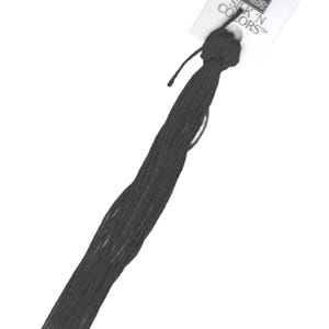 Silk &#39;n Colors  OOB Black.TheThreadGatherer. Silk Embroidery Floss.Hand Dyed Floss. Cross Stitch Thread. Needlepoint.B