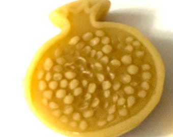 Pomegranate  Beeswax Thread Conditioner, Hand Poured