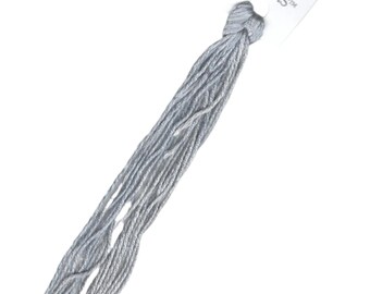 Silk 'n Colors 997 Pilgrim Gray Silk Embroidery Floss.hand